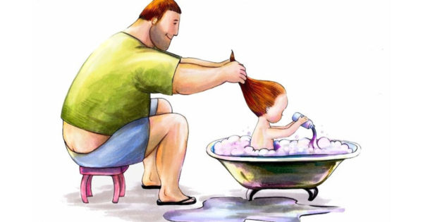 10 porunci pentru un tată: Un tată este un exemplu, fie că vrea sau nu! Din păcate, nu toți bărbații care au copii, sunt tați adevărați… unii sunt doar în acte.