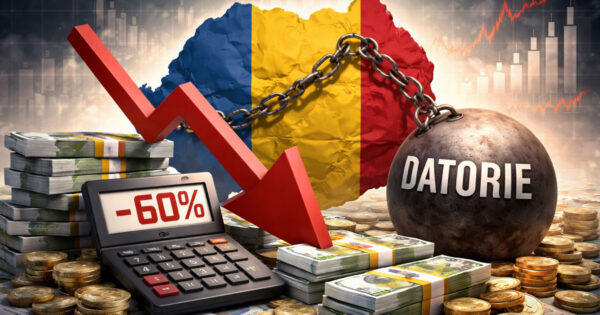Record Negativ: Datoria României a depășit pragul critic de 60% din PIB. Cine sunt „campionii” împrumuturilor?